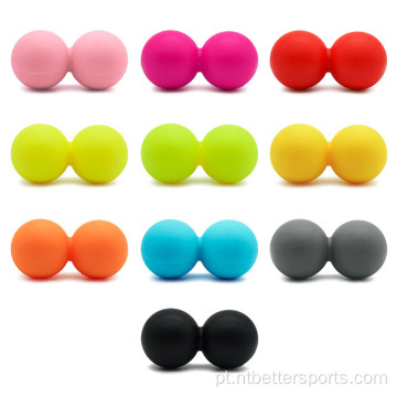 Lacrosse Yoga Peanut Silicone Massage Therapy Ball